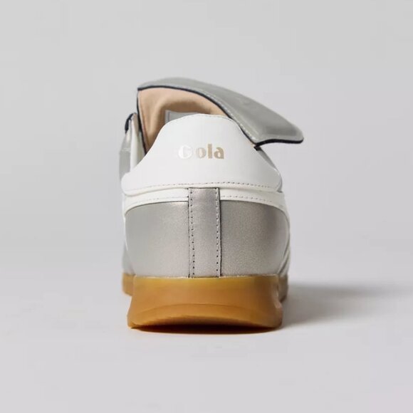 Gola Women's Stadium '86 Metallic Sneaker Color Champagne/Off White - Picture 4 of 5